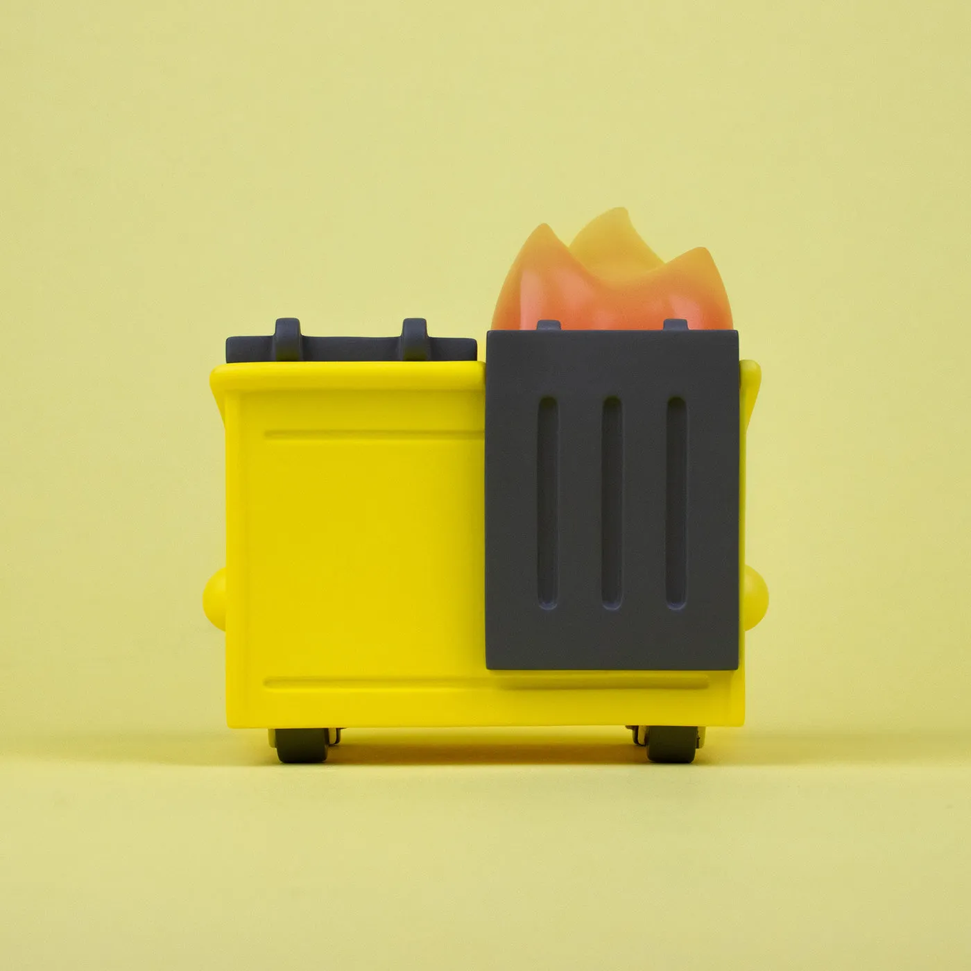 Dumpster Fire Vinyl Figure - Not so Mellow Yellow